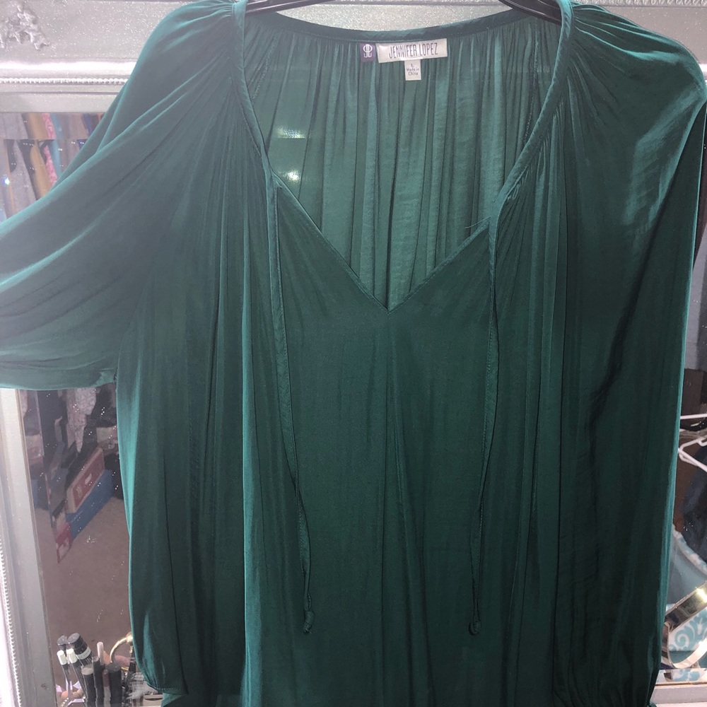 Satin Peasant Shirt